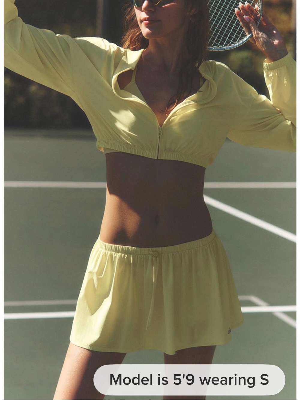 ALO Yoga Breezy tennis skirt